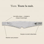 Masque de sommeil en soie – Nox
