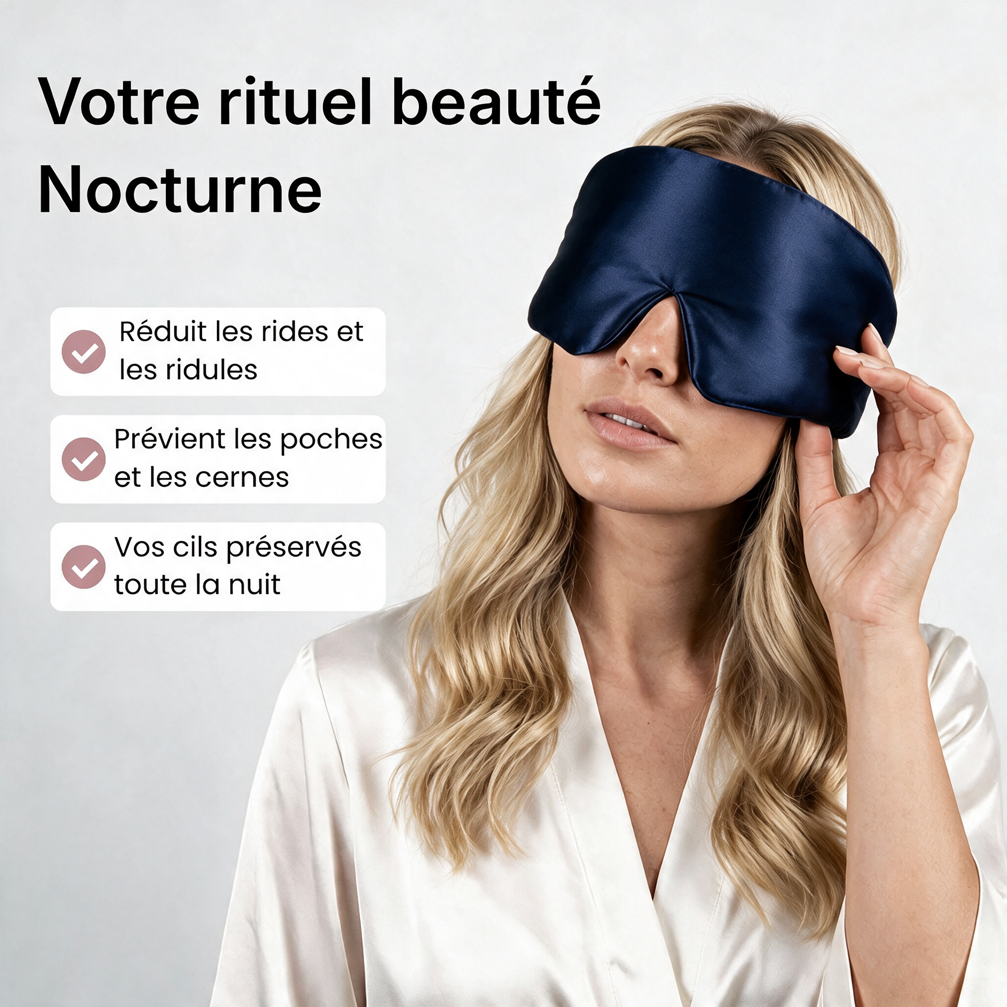 Masque Nuit Profonde Heure Bleue