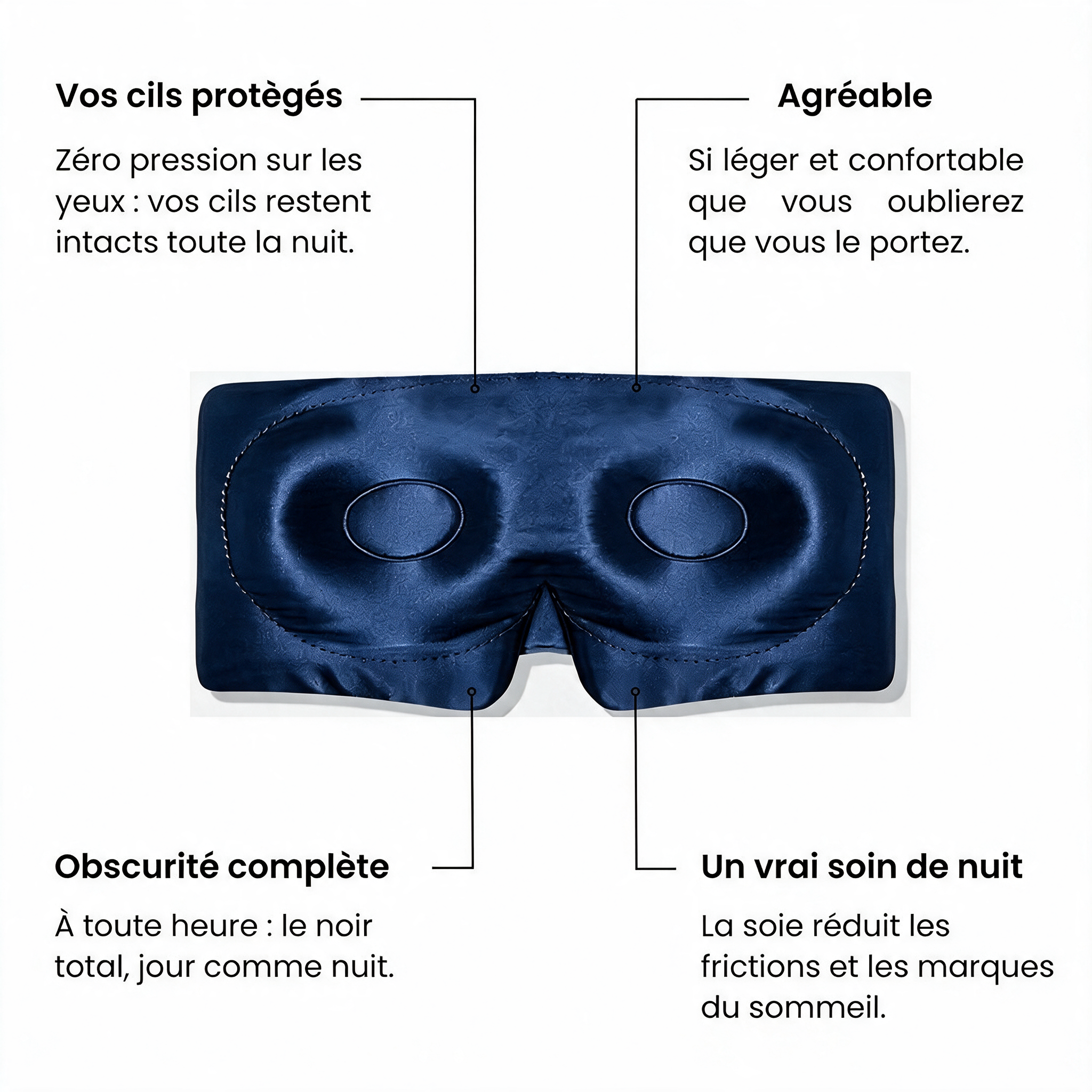 Masque Nuit Profonde Heure Bleue